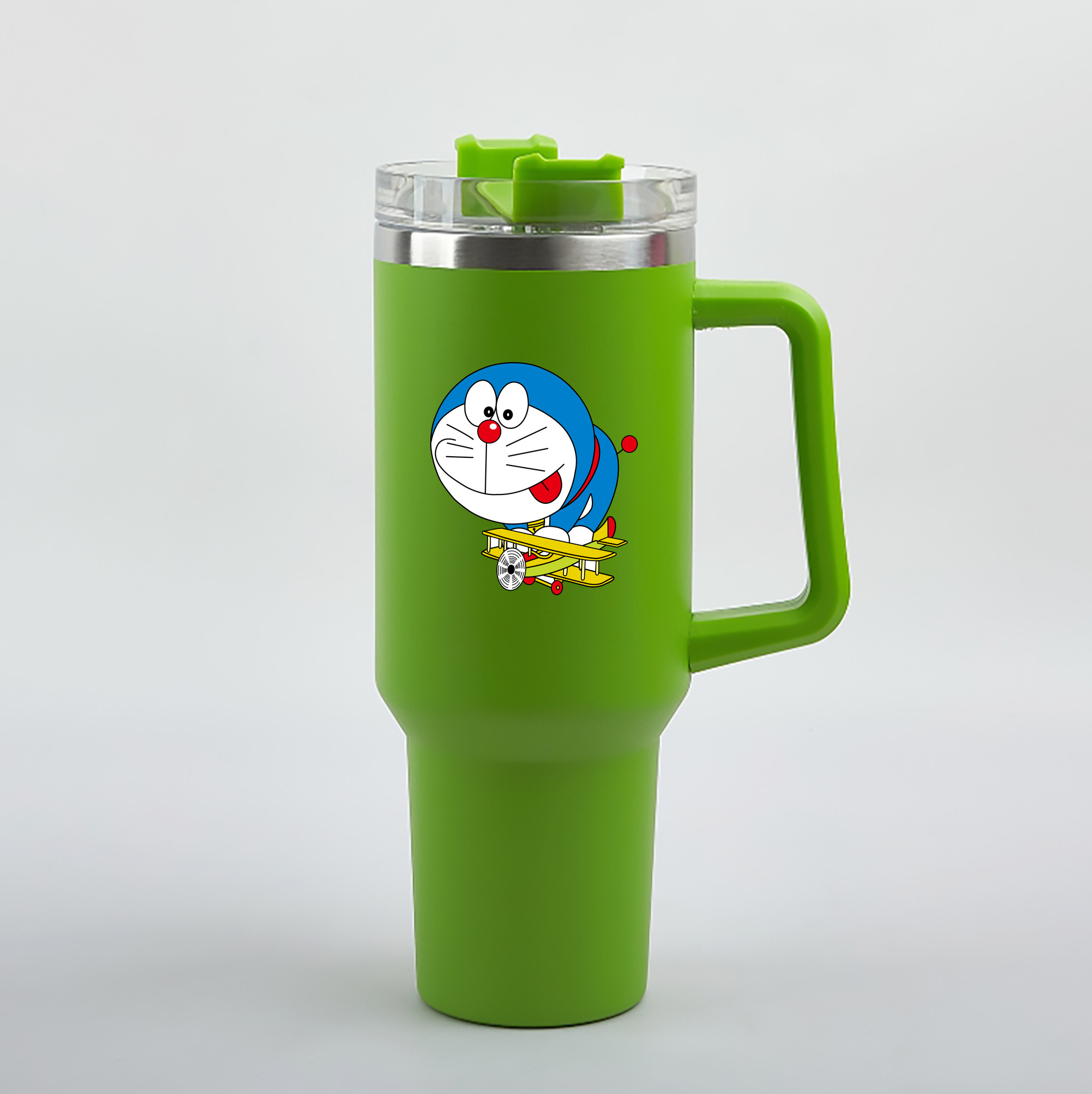 （画像用） ドラえもん Doraemon 1200mL車用タンブラー（カラープリント）